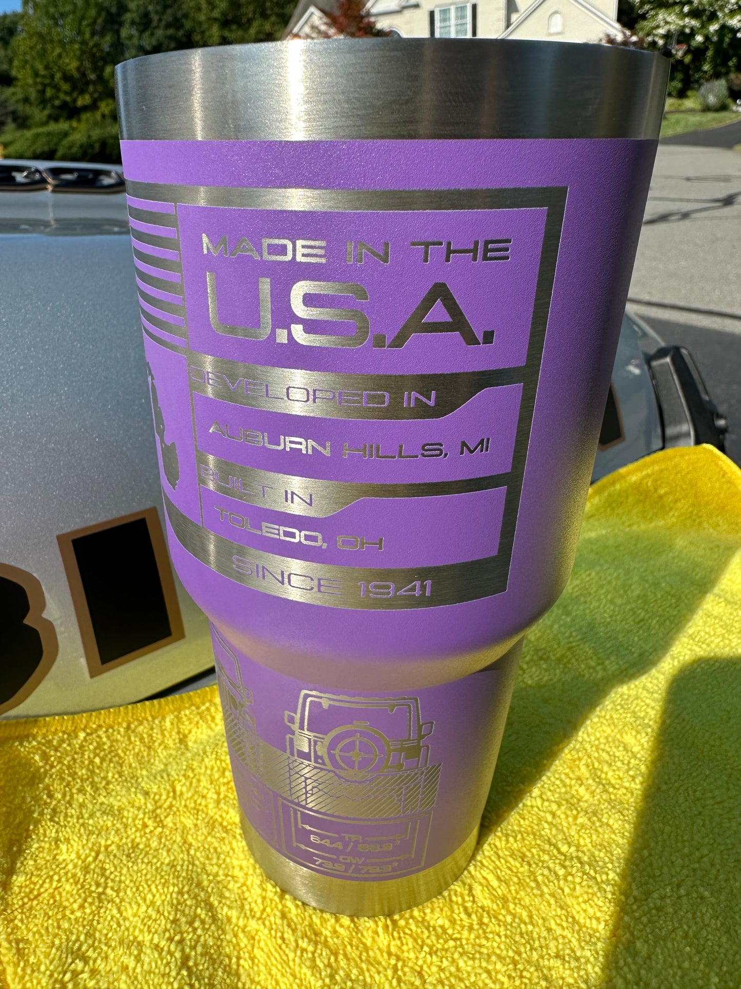 Custom 30oz 392 Rubicon Tumbler (Various colors available) - Free Shipping