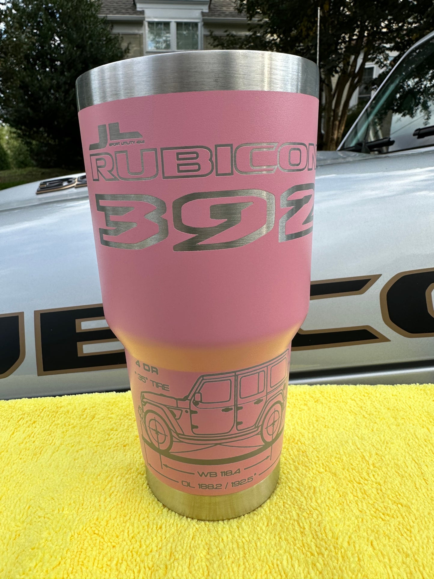 Custom 30oz 392 Rubicon Tumbler (Various colors available) - Free Shipping