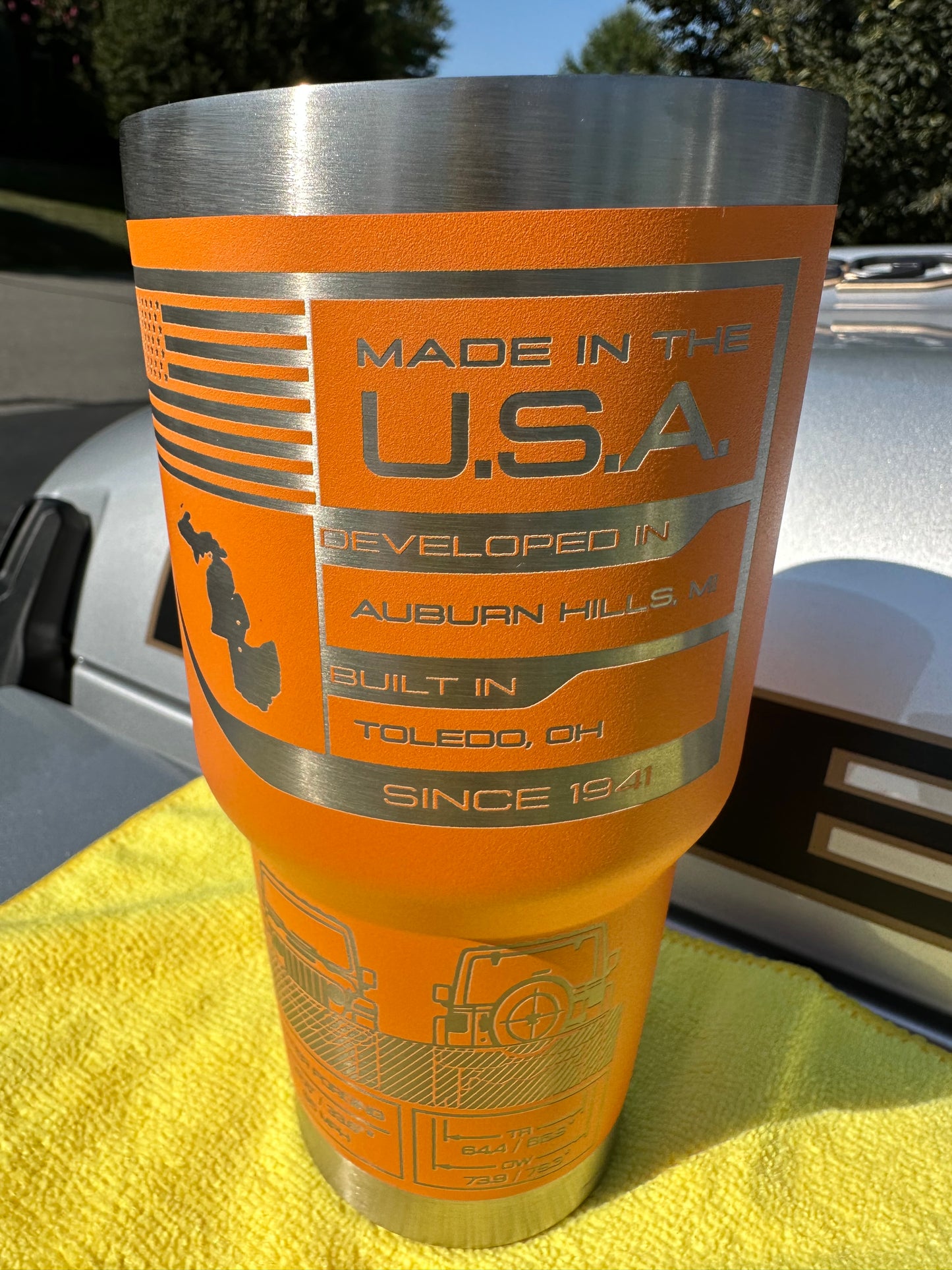 Custom 30oz 392 Rubicon Tumbler (Various colors available) - Free Shipping