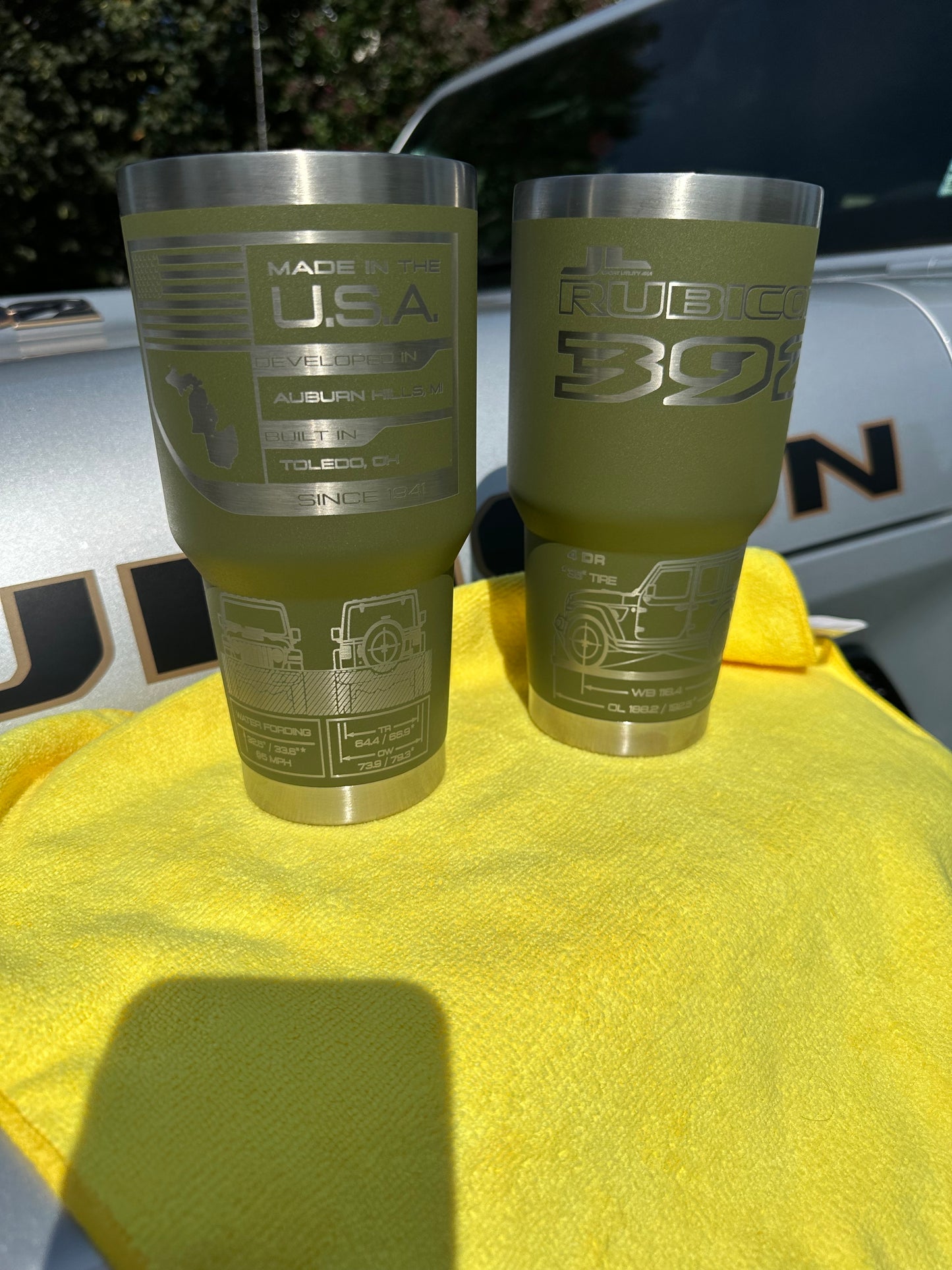 Custom 30oz 392 Rubicon Tumbler (Various colors available) - Free Shipping