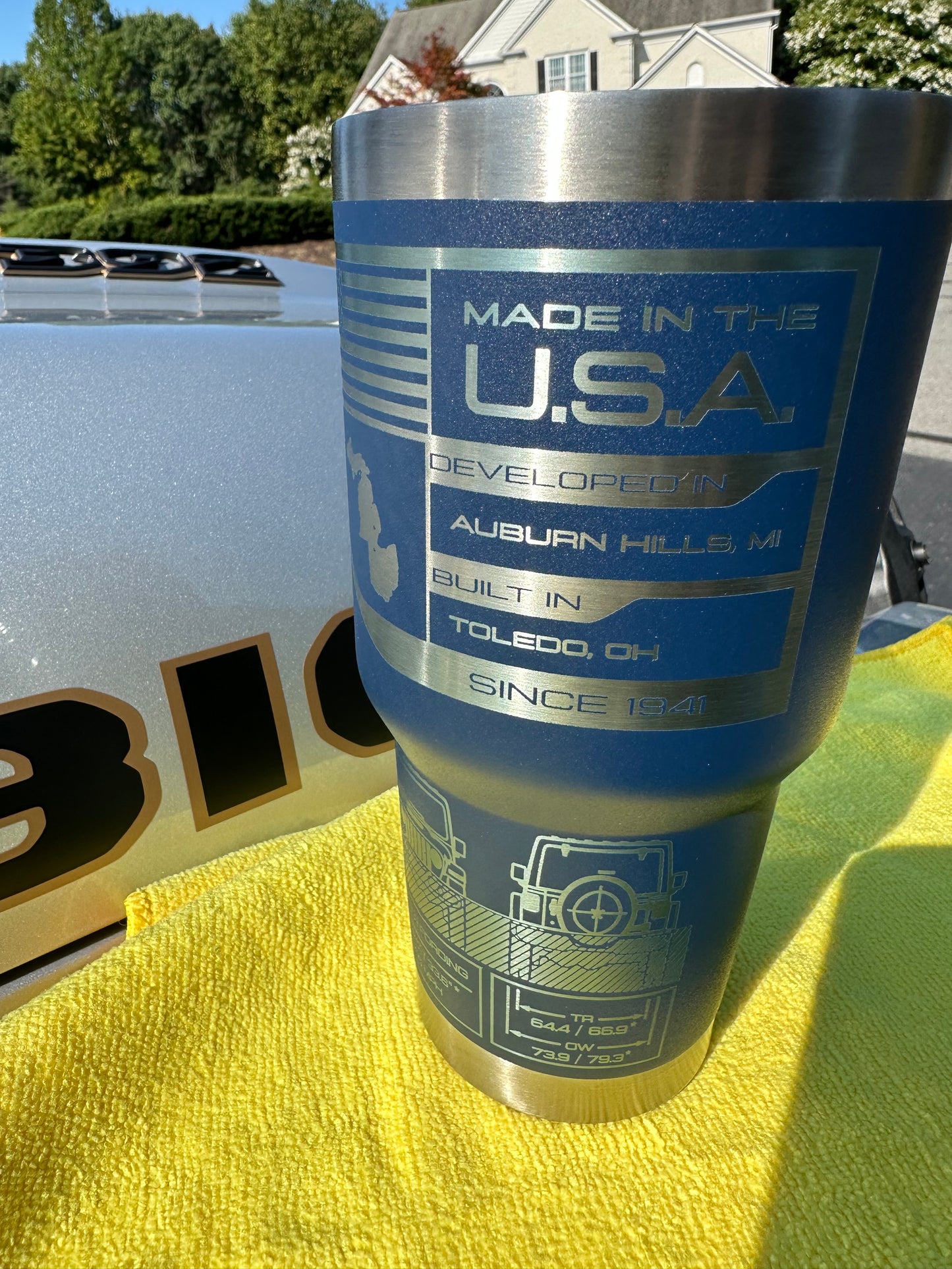 Custom 30oz 392 Rubicon Tumbler (Various colors available) - Free Shipping