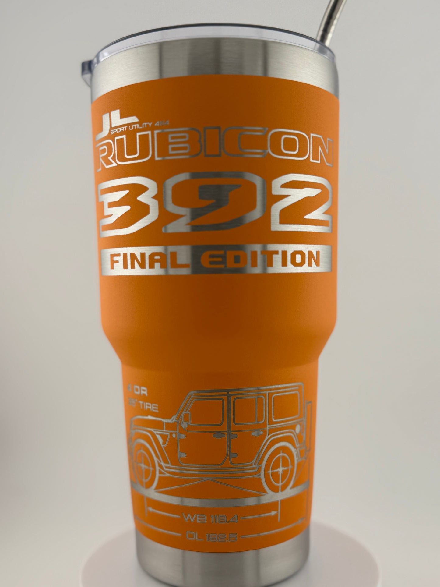 Custom 30oz 2024 FINAL EDITION Version 392 Rubicon Tumbler (Various colors available) - Free Shipping