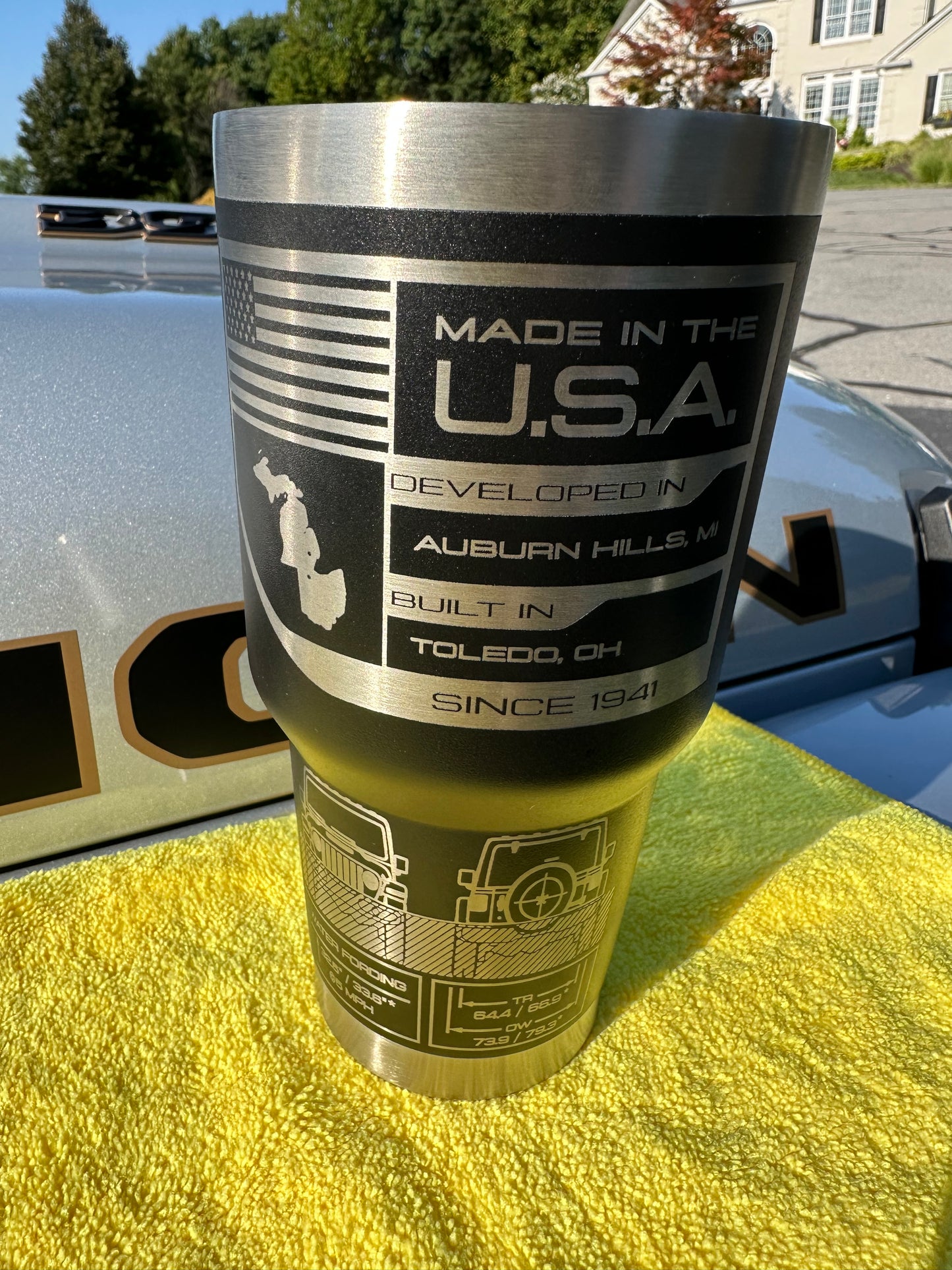 Custom 30oz 392 Rubicon Tumbler (Various colors available) - Free Shipping