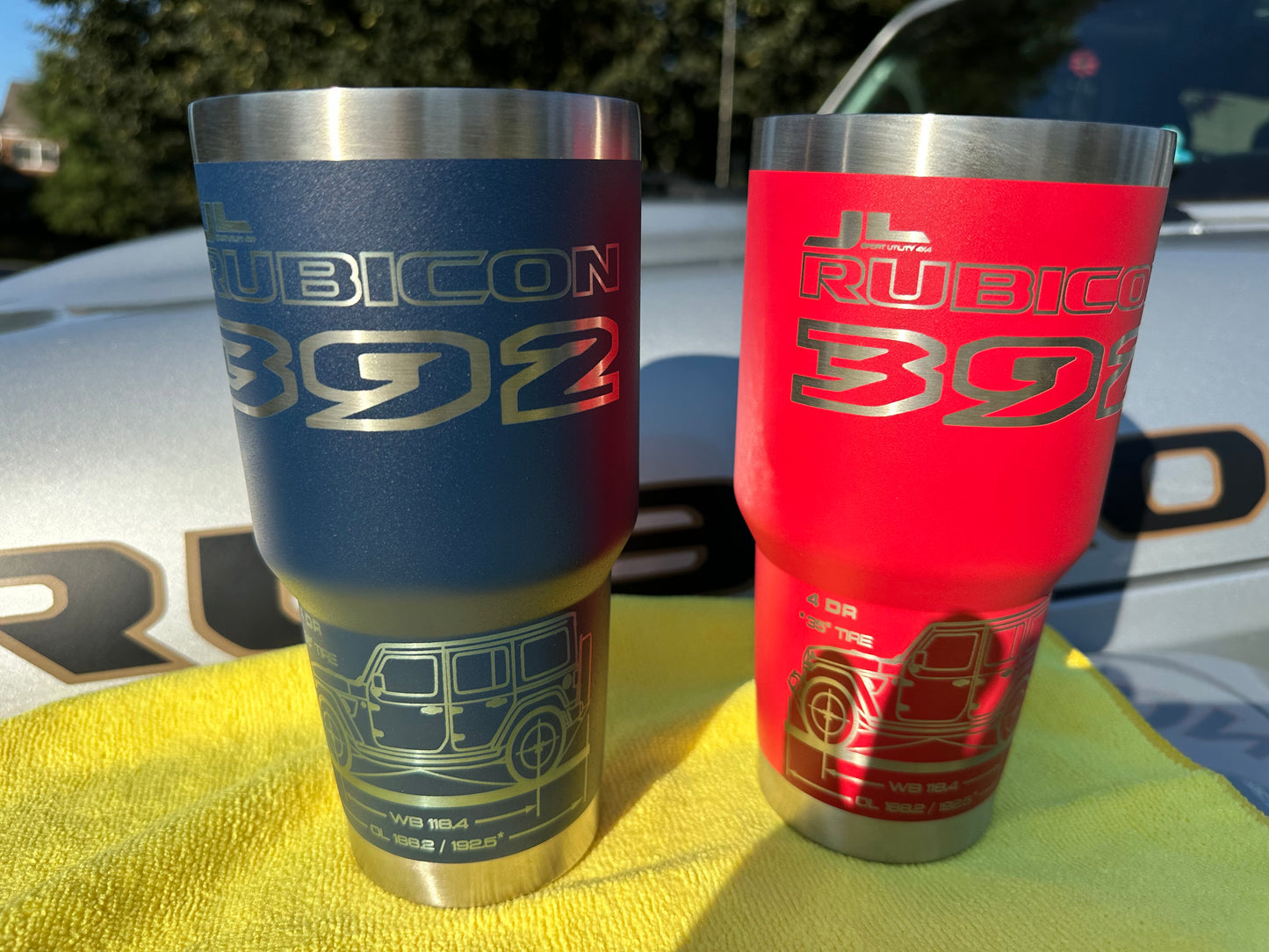 Custom 30oz 392 Rubicon Tumbler (Various colors available) - Free Shipping