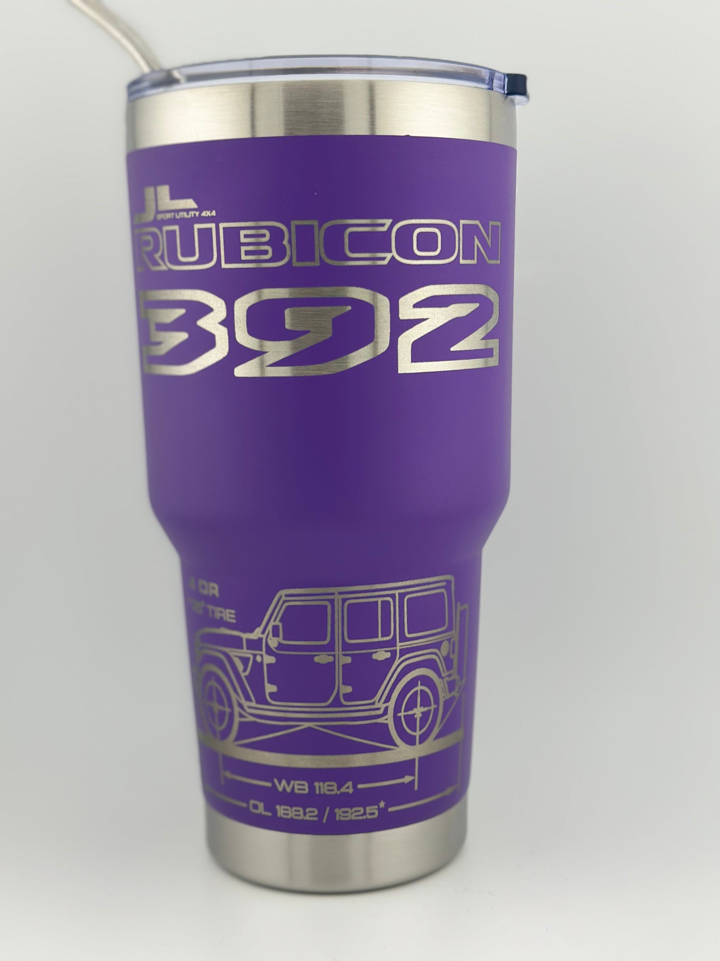 Custom 30oz 392 Rubicon Tumbler (Various colors available) - Free Shipping