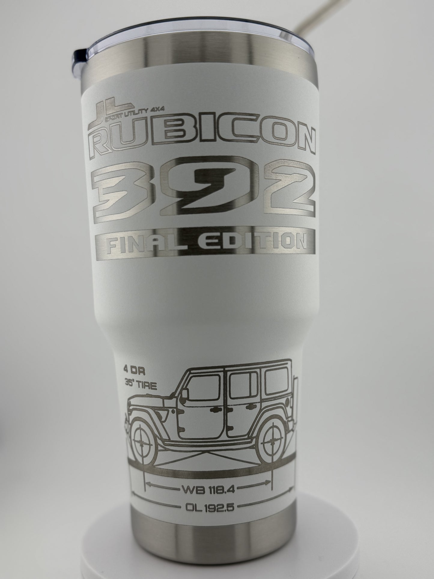 Custom 30oz 2024 FINAL EDITION Version 392 Rubicon Tumbler (Various colors available) - Free Shipping