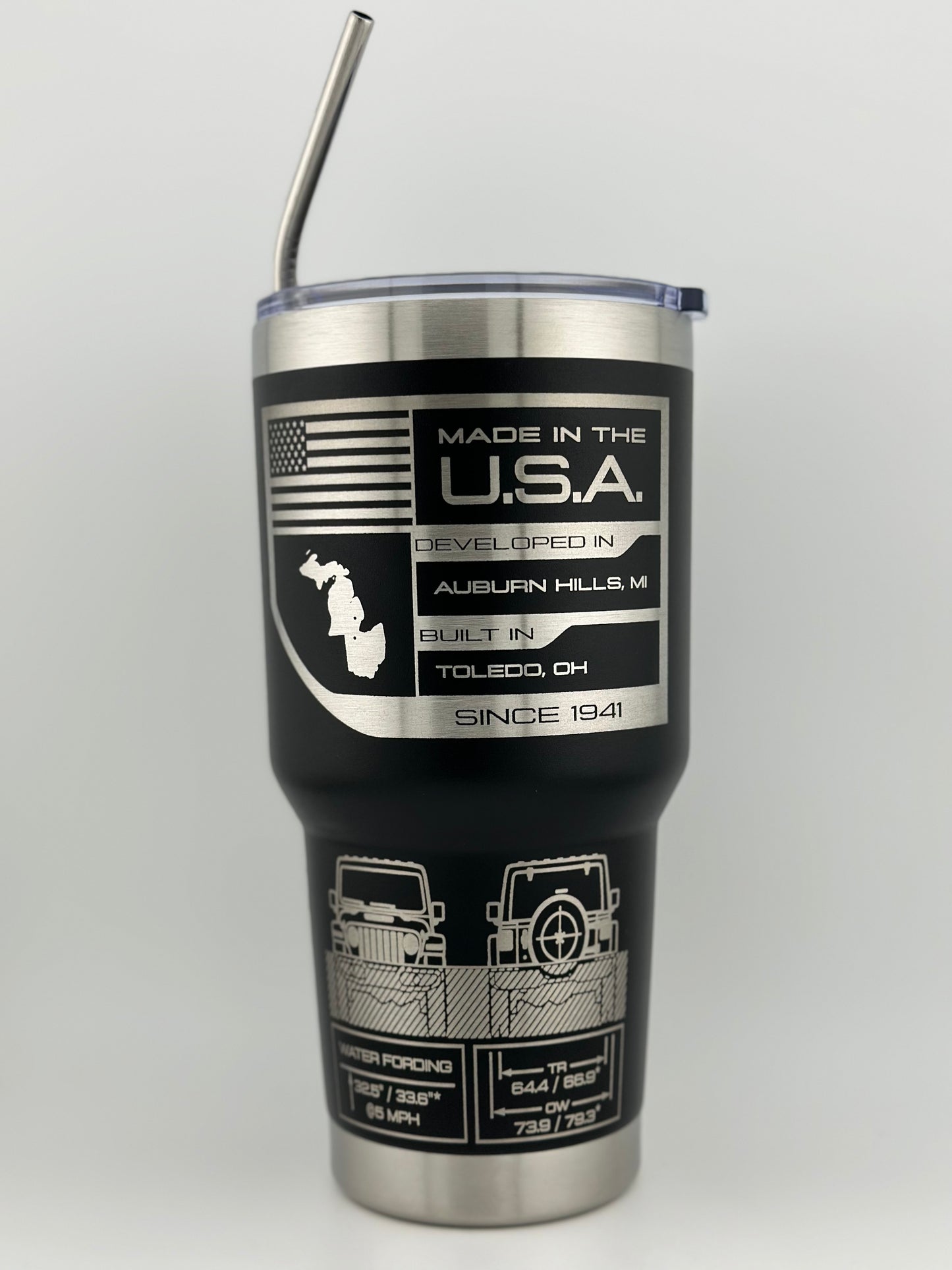 Custom 30oz 392 Rubicon Tumbler (Various colors available) - Free Shipping