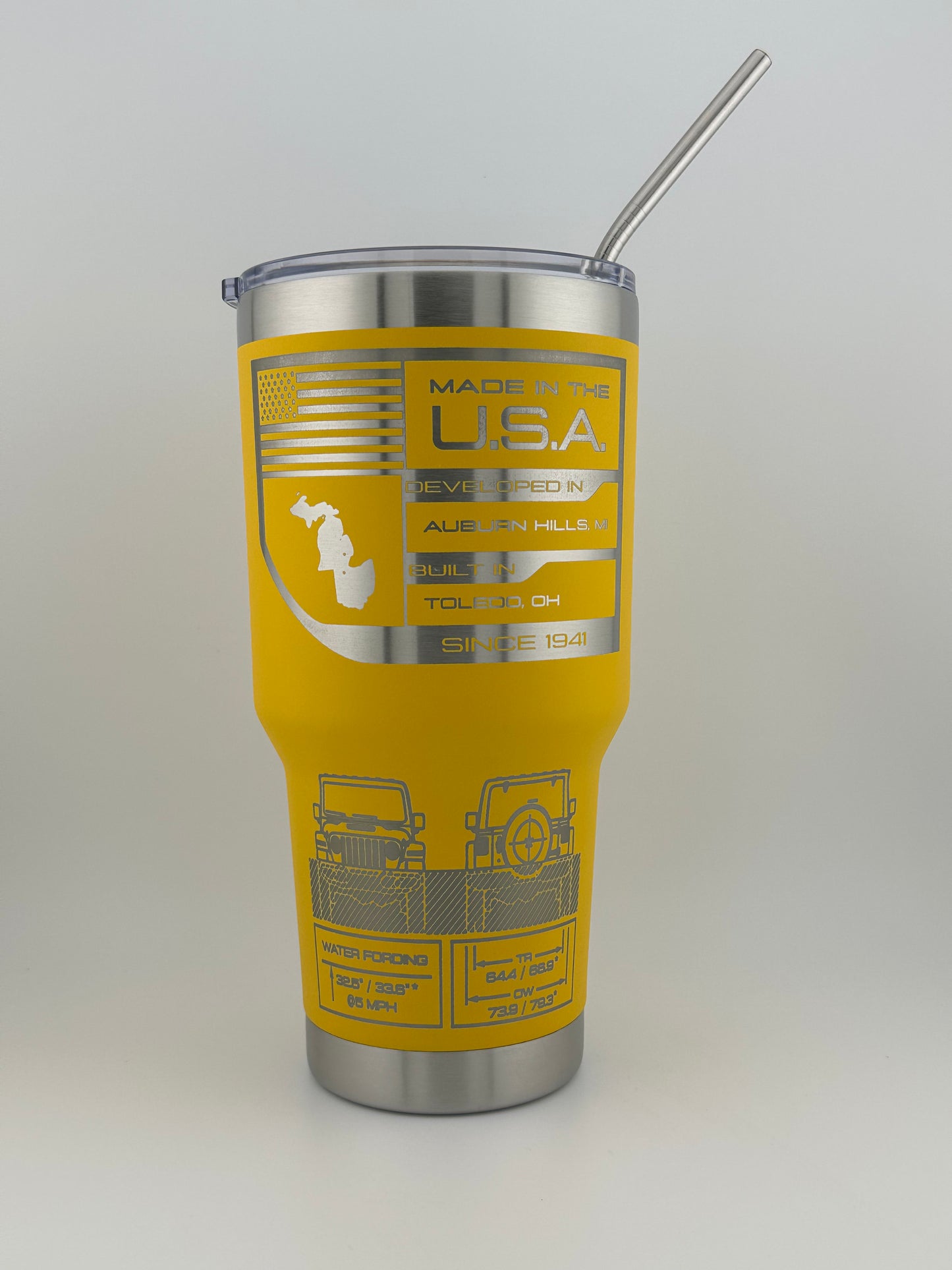 Custom 30oz 392 Rubicon Tumbler (Various colors available) - Free Shipping