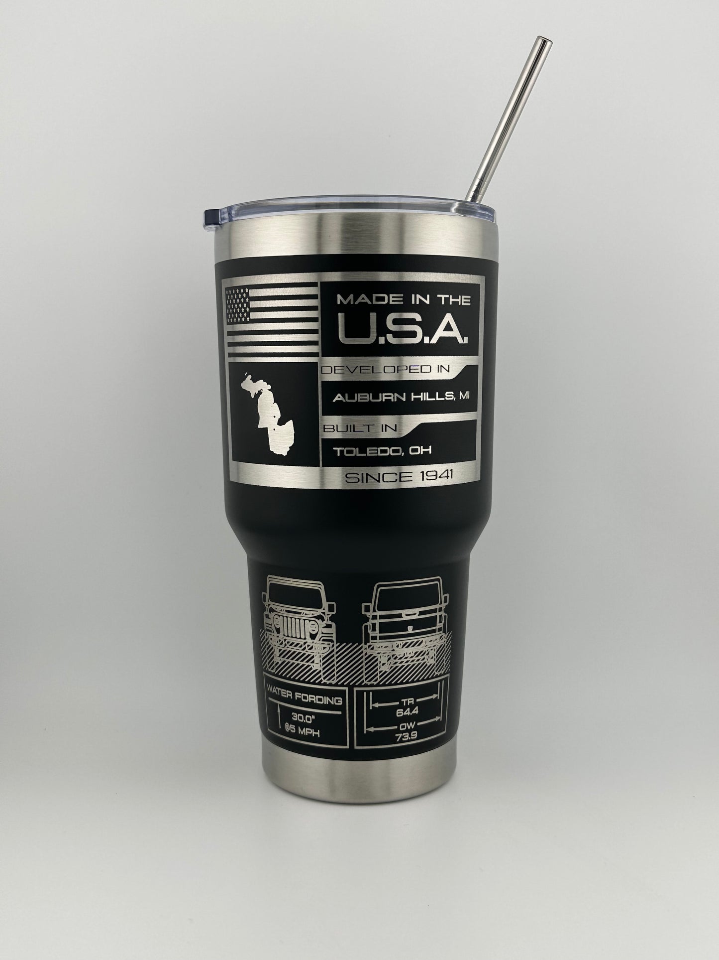 Custom 30oz Gladiator Tumbler (Various colors available) - Free Shipping