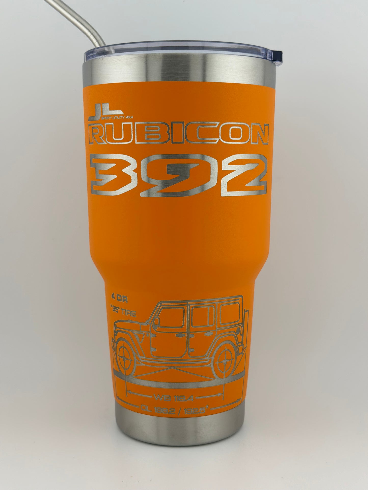 Custom 30oz 392 Rubicon Tumbler (Various colors available) - Free Shipping